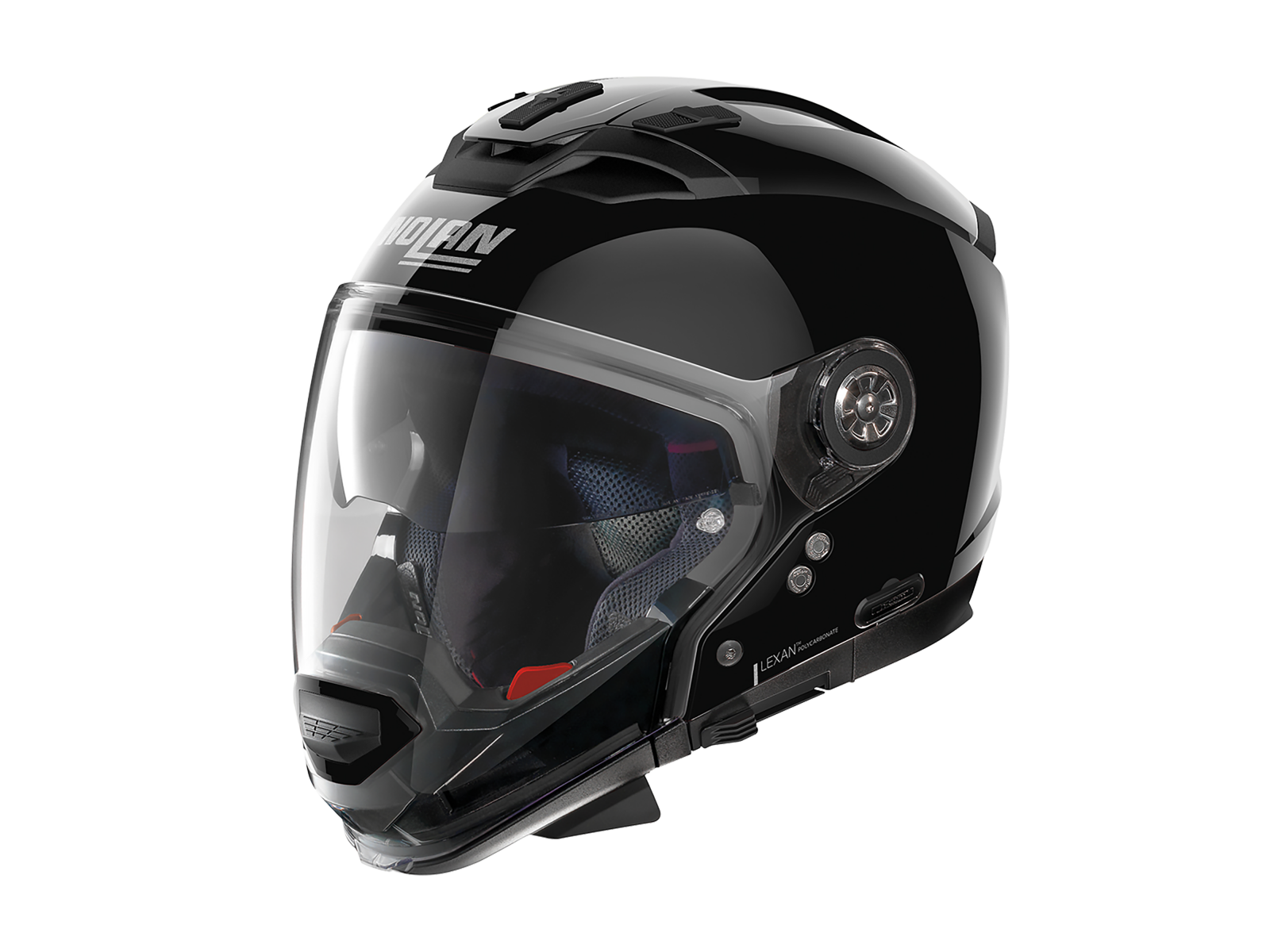 Мотошлем NOLAN N70-2 GT  (06) Classic N-Com, 003, Glossy Black